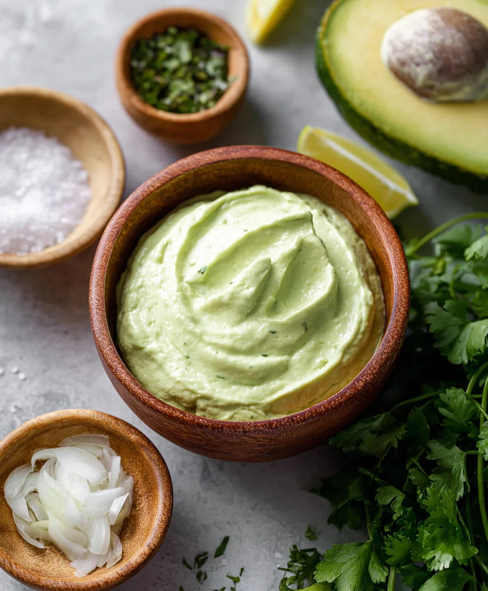 5-Minute Avocado Crema Recipe - Creamy & Delicious