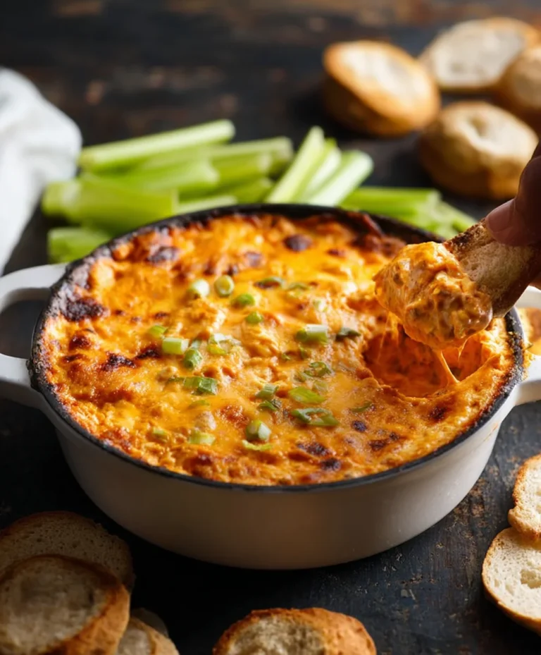 Easy Buffalo Chicken Dip Recipe – Crowd Pleaser