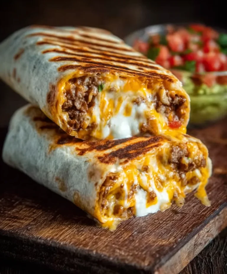 Ultimate Grilled Cheese Burrito-Cheesy Melty Perfection