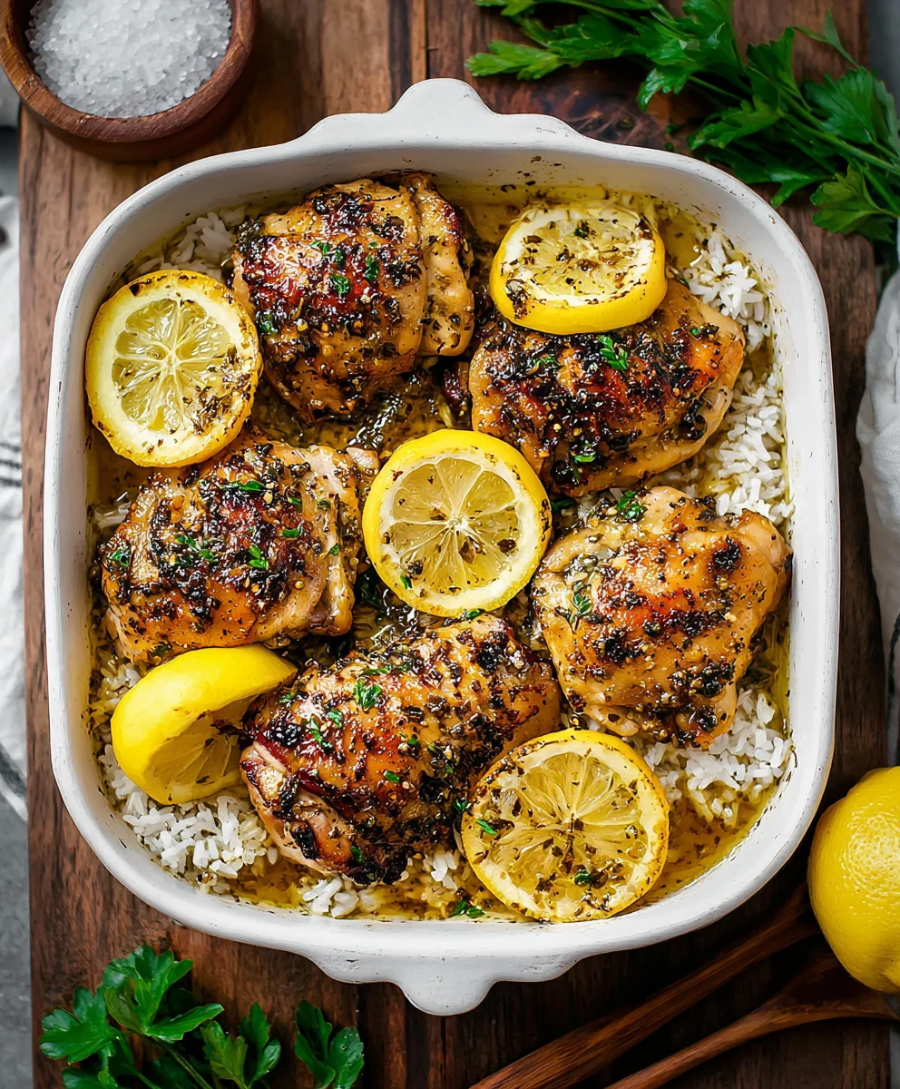 Greek Lemon Chicken Recipe-Flavorful & Easy Dinner
