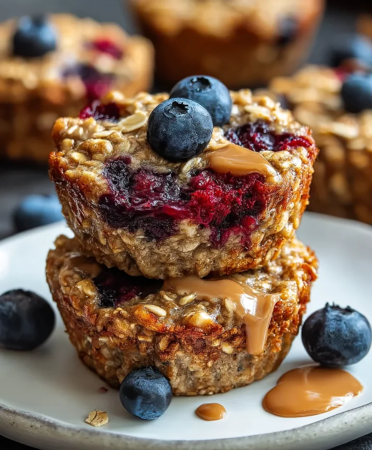 Easy Baked Oatmeal Breakfast Cups Recipe