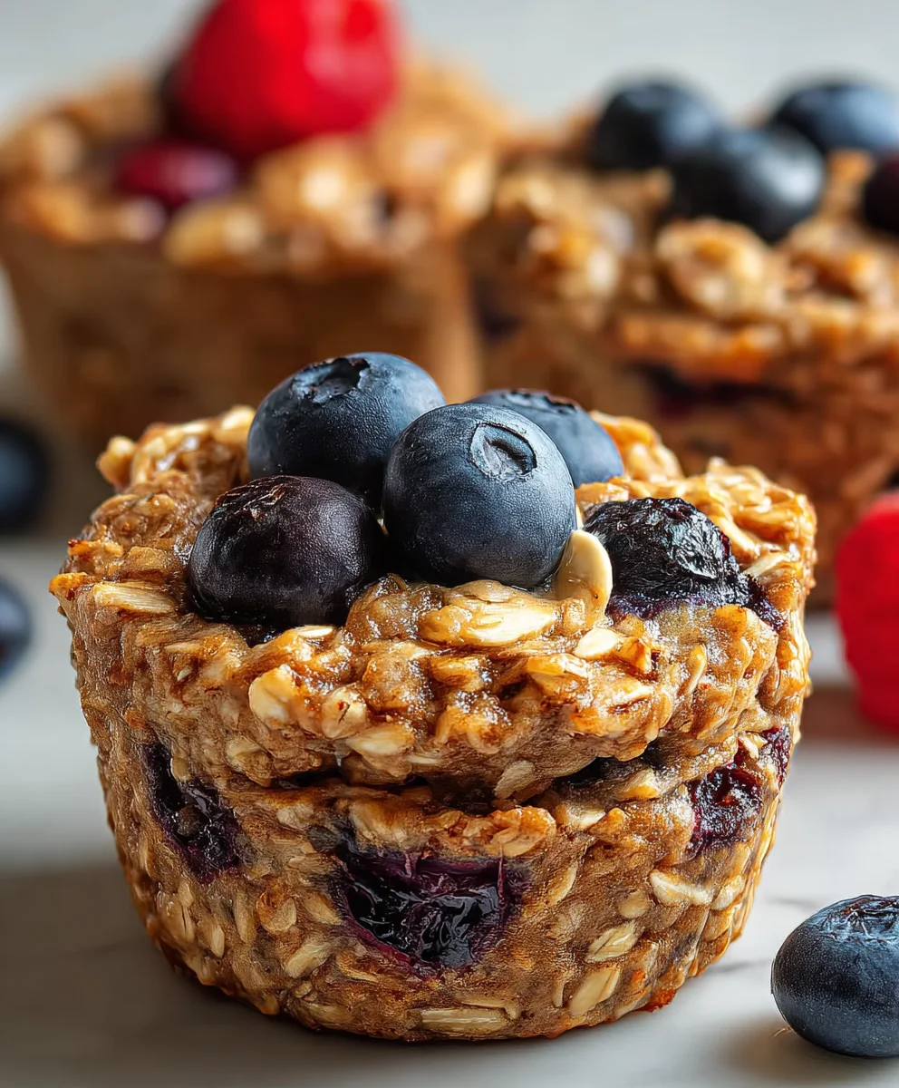 Easy Baked Oatmeal Breakfast Cups Recipe