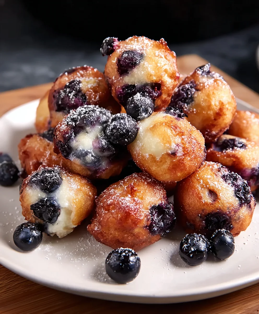 Easy Mini Blueberry Fritters Recipe - Quick & Delicious