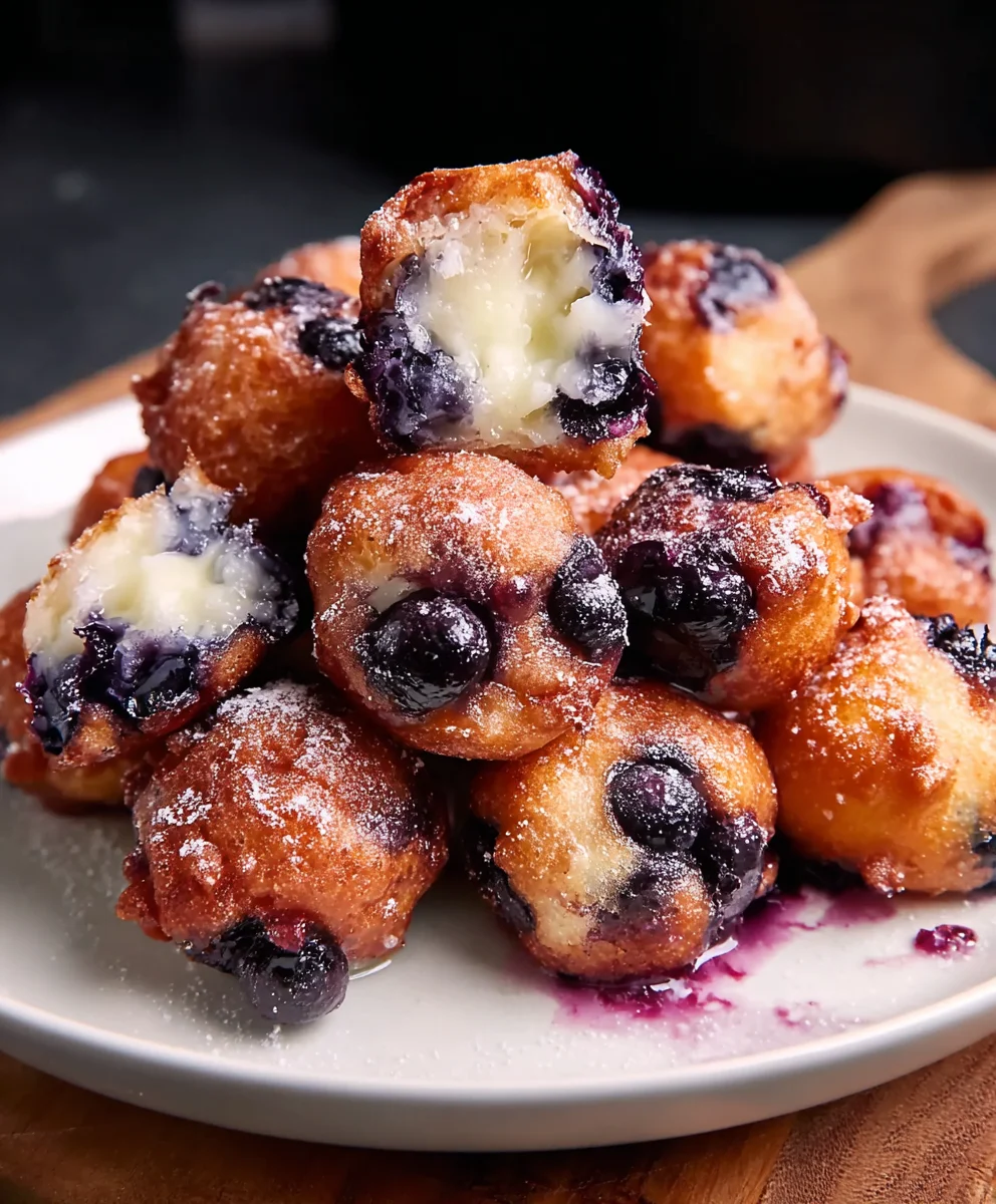 Easy Mini Blueberry Fritters Recipe - Quick & Delicious