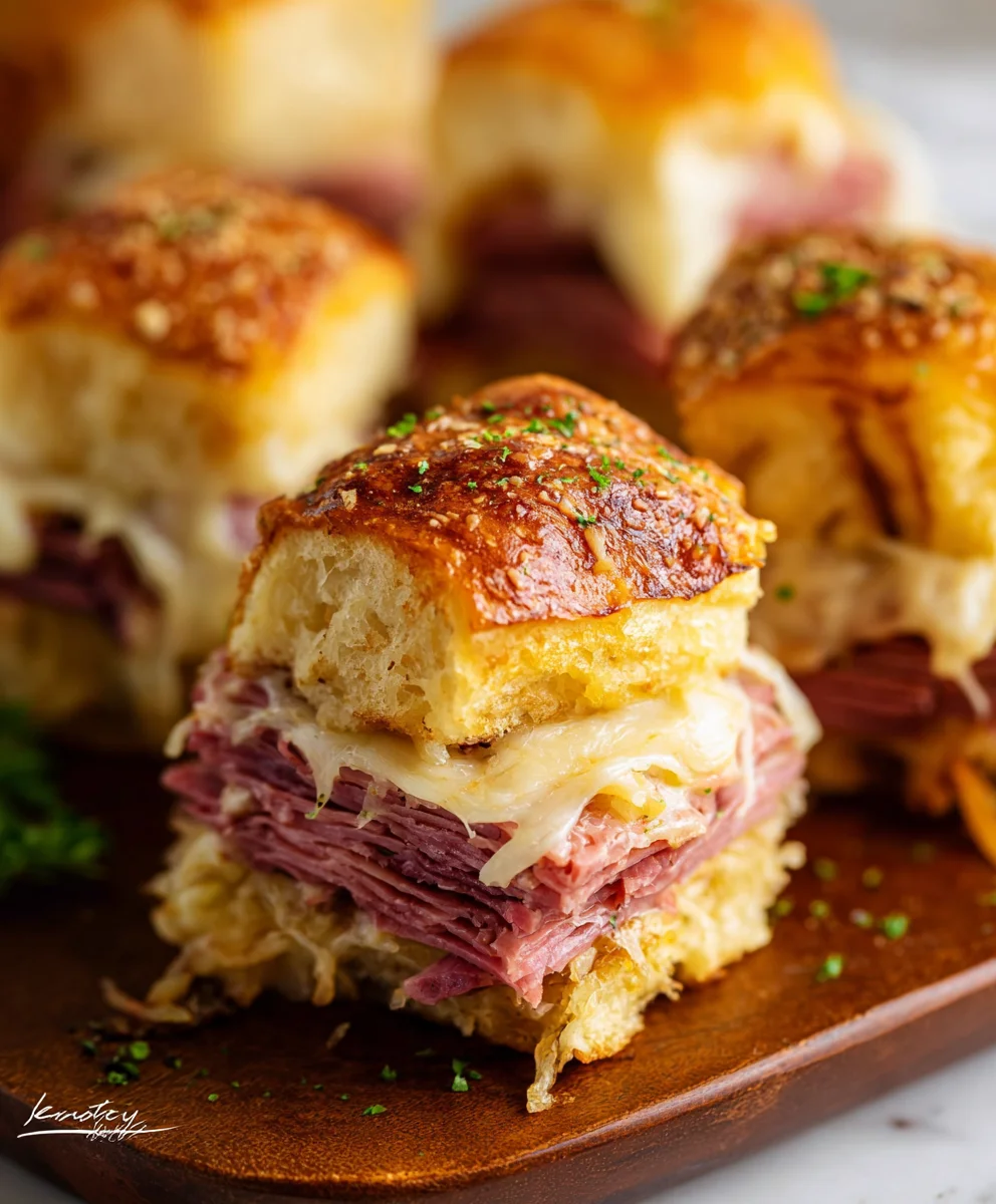 Best Reuben Sliders- Quick & Easy Beef Recipe