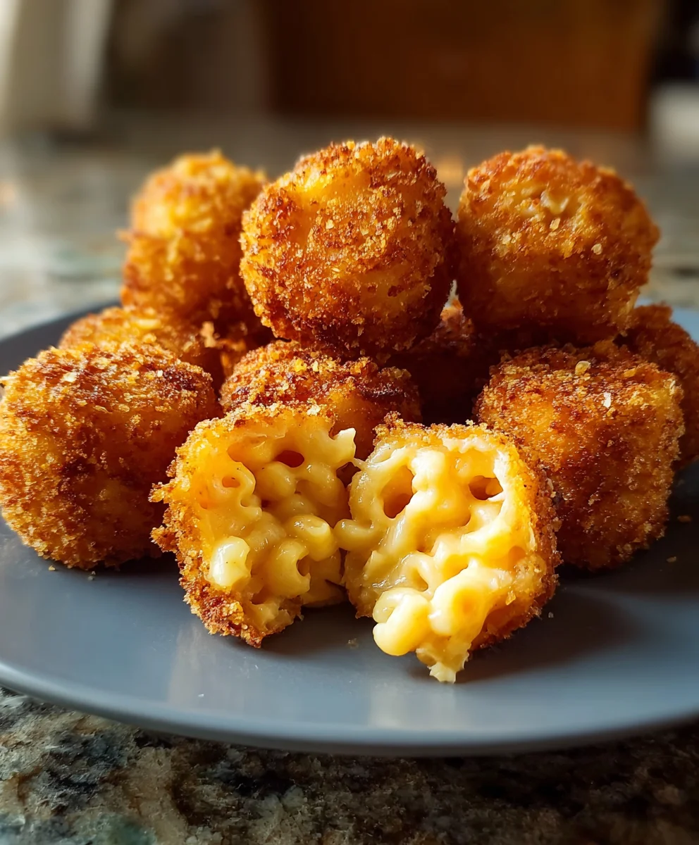 Crispy Fried Mac and Cheese Bites-Easy Appetizer