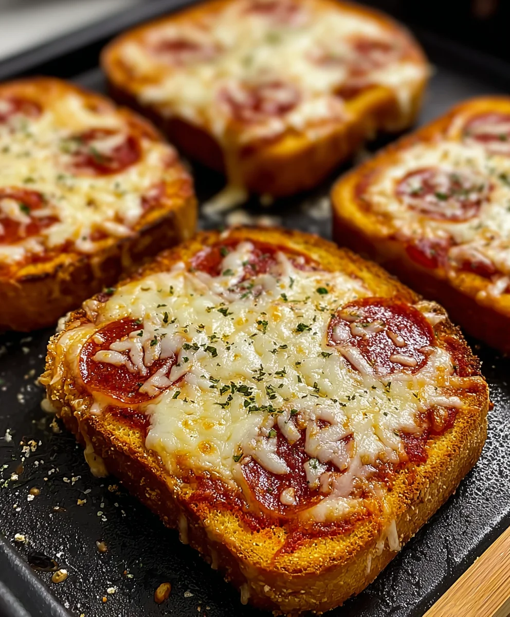 Air Fryer Pizza Toast - Quick & Easy Recipe