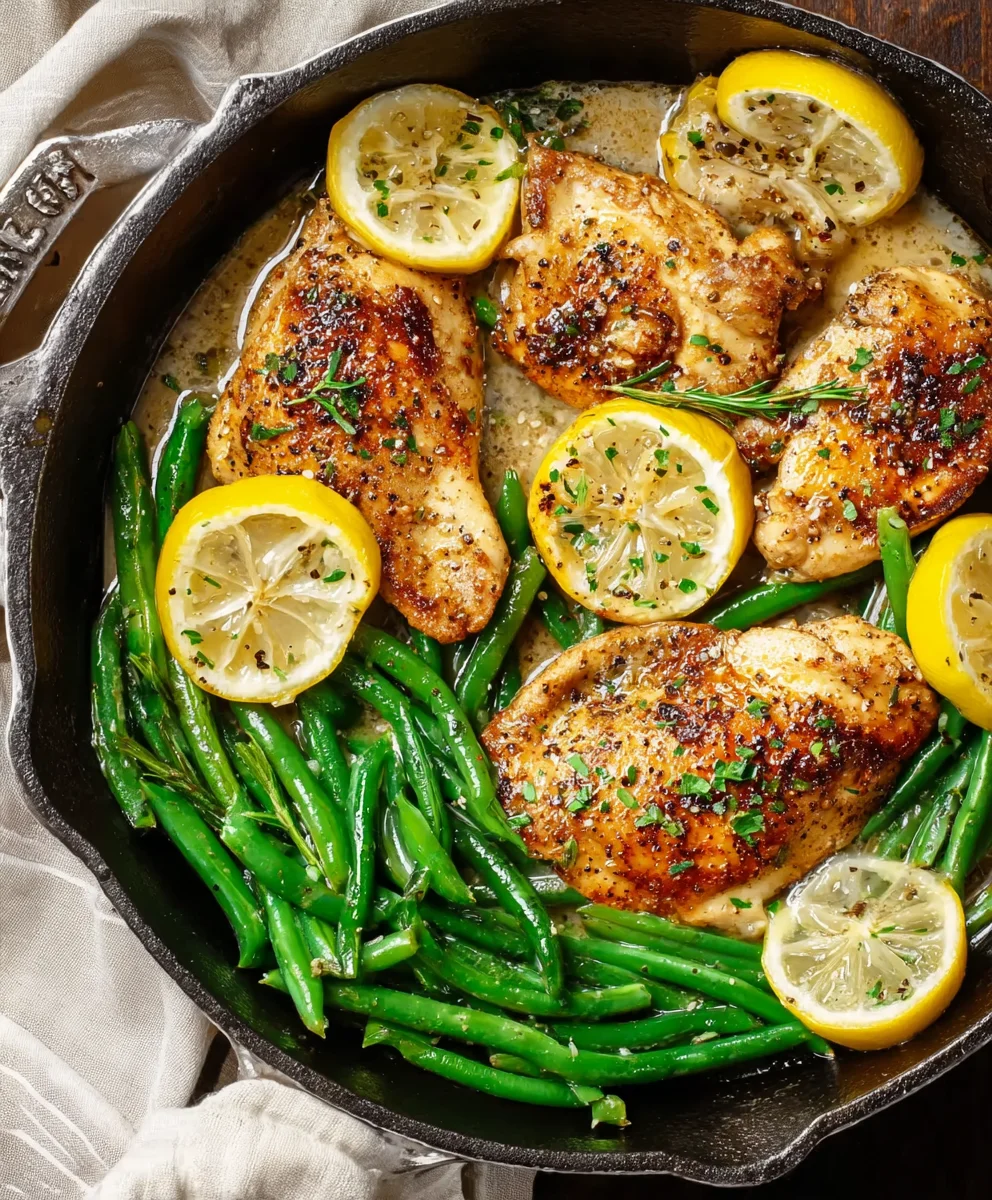 Lemon Garlic Butter Chicken Skillet - Quick Meal