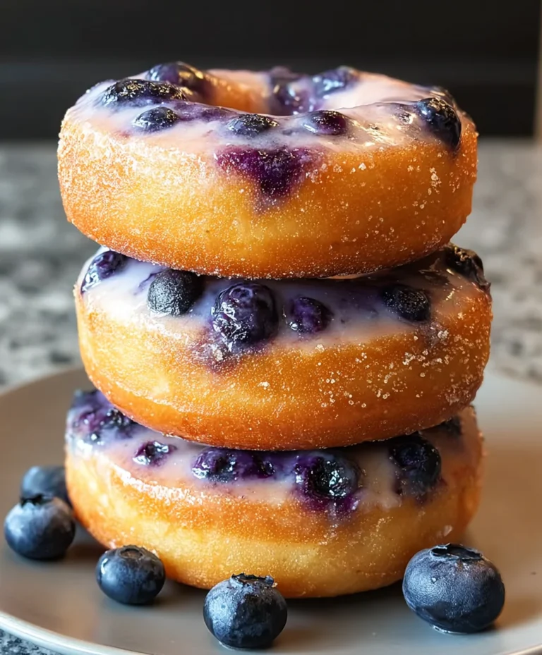 Keto Blueberry Donuts-Guilt Free Indulgence