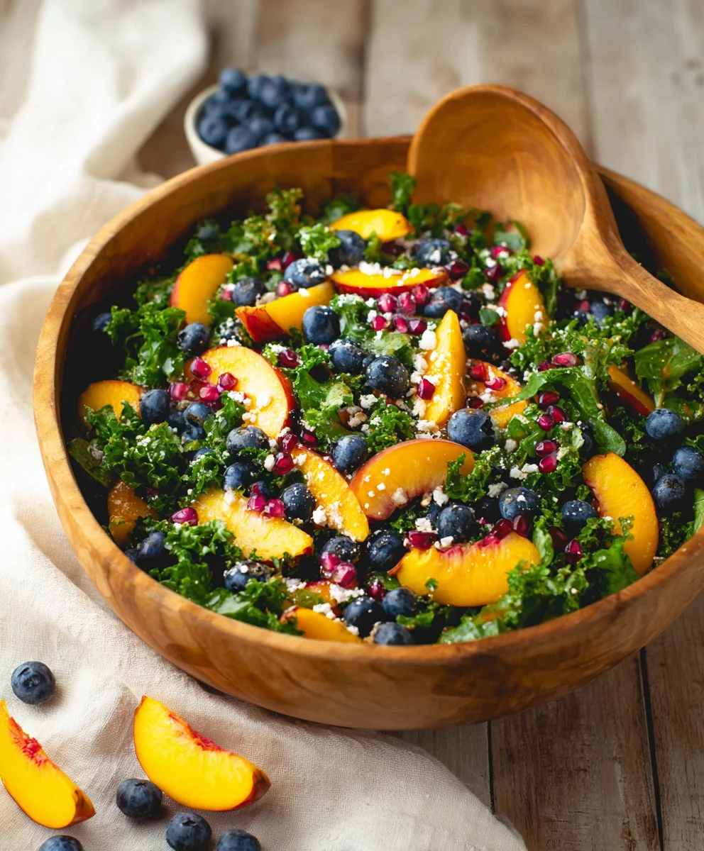 Summer Peach Blueberry Non-non-non-alcoholic alternativeic Non-Alcoholic Ale Salad