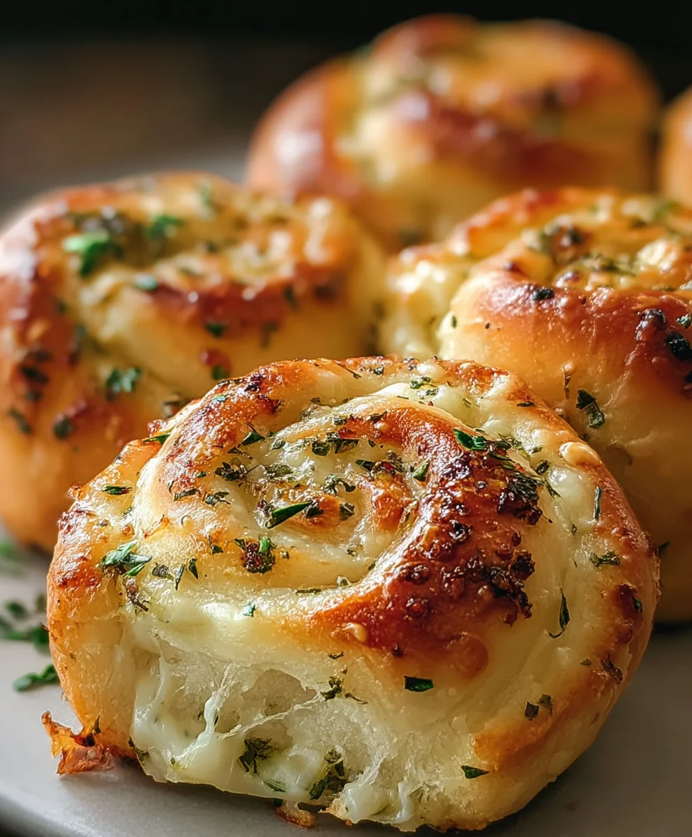 Sourdough Herb Cheese Rolls - Delicious Baked Good
