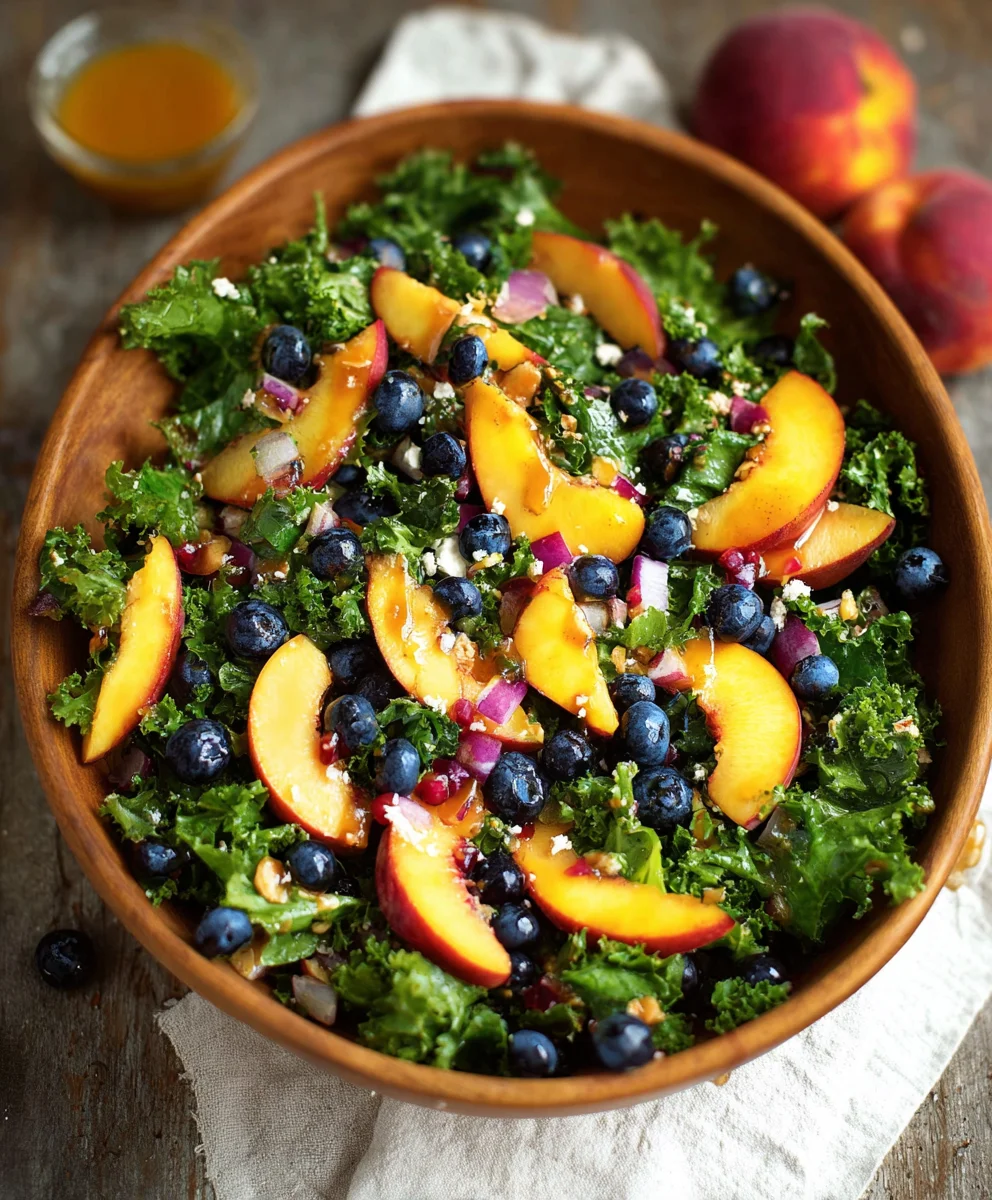Summer Peach Blueberry Non-non-non-alcoholic alternativeic Non-Alcoholic Ale Salad