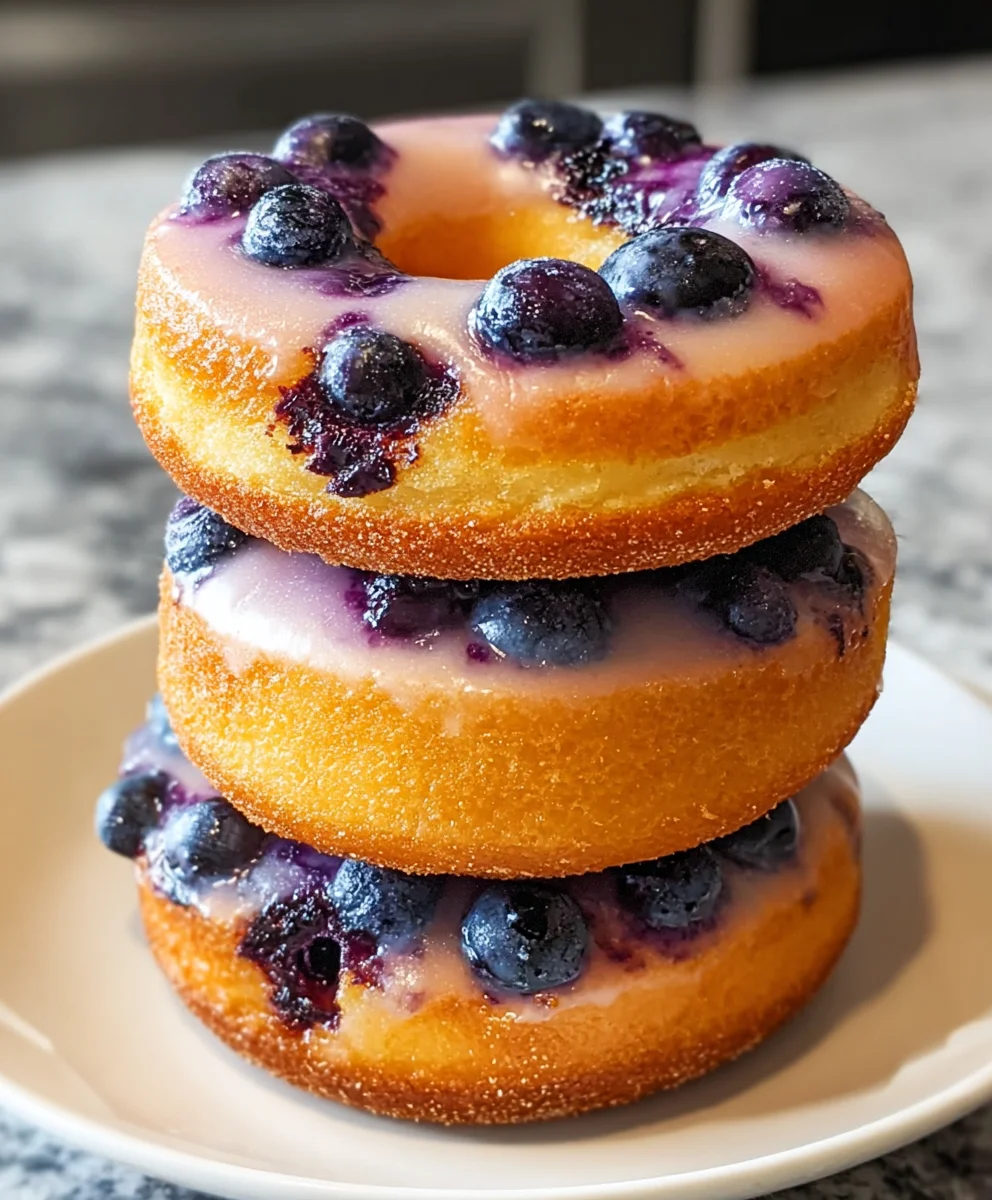 Keto Blueberry Donuts-Guilt Free Indulgence