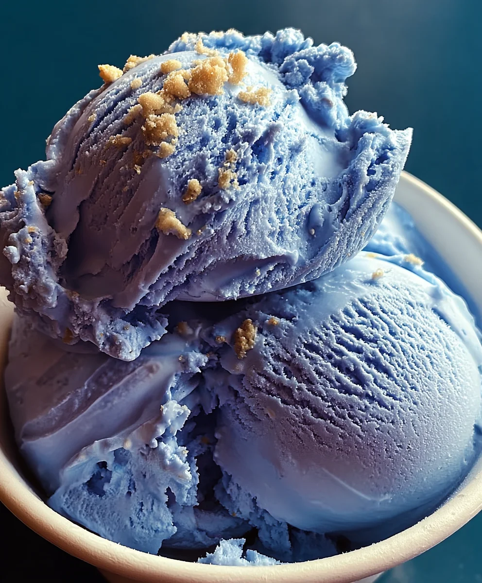 Blue Moon Ice Cream- A Whimsical Non-Non-Non-Alcoholic Alternativeic Treat