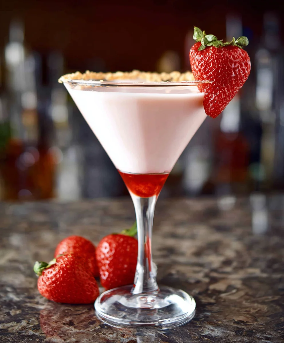 Strawberry Shortcake Cocktail - Delicious & Easy