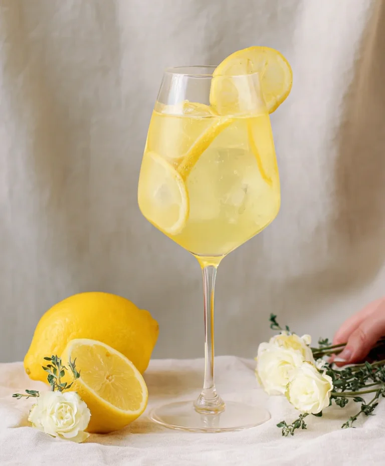 Non-Non-Non-Alcoholic Alternative Limoncello Spritz – Refreshing Sip