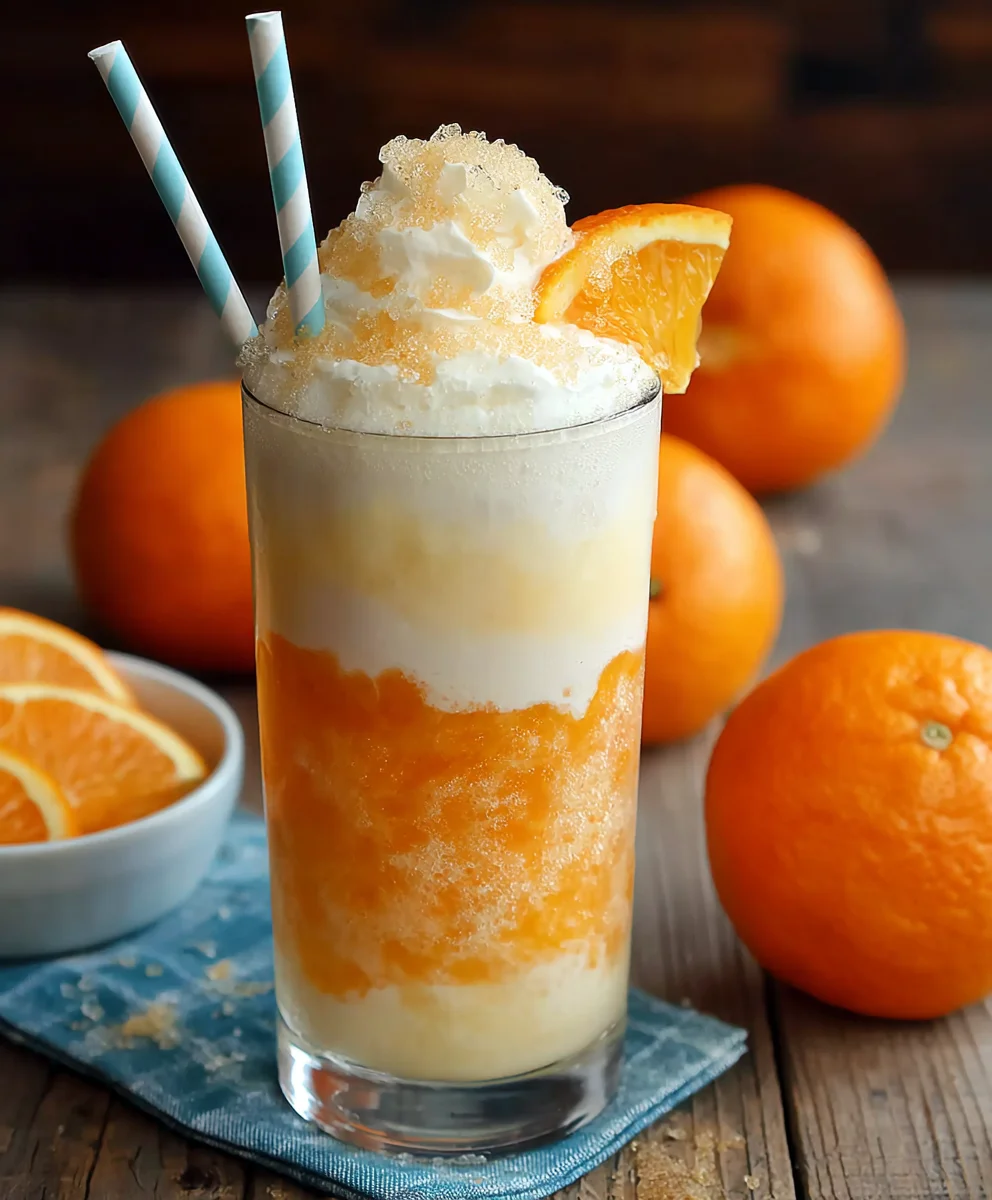 Creamsicle Dirty Soda Recipe- Sweet & Fizzy Treat