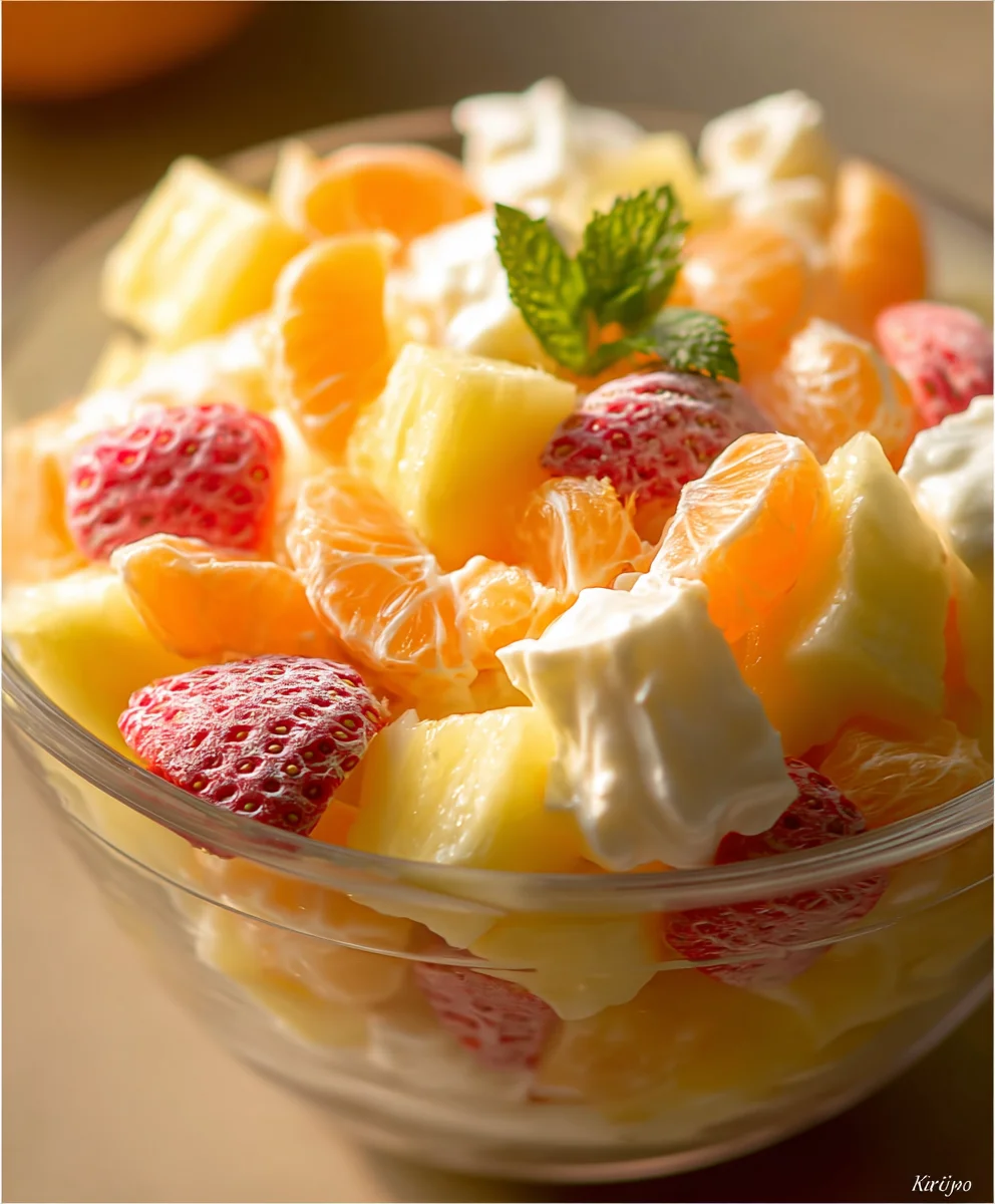 Easy Hawaiian Fruit Salad - Tropical Refreshment