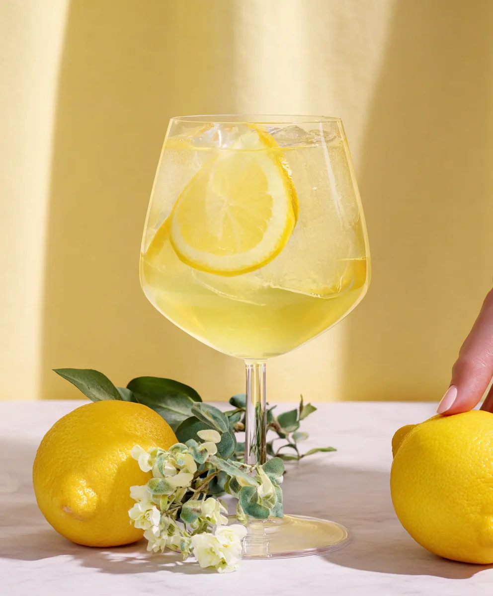 Non-Non-Non-Alcoholic Alternative Limoncello Spritz - Refreshing Sip
