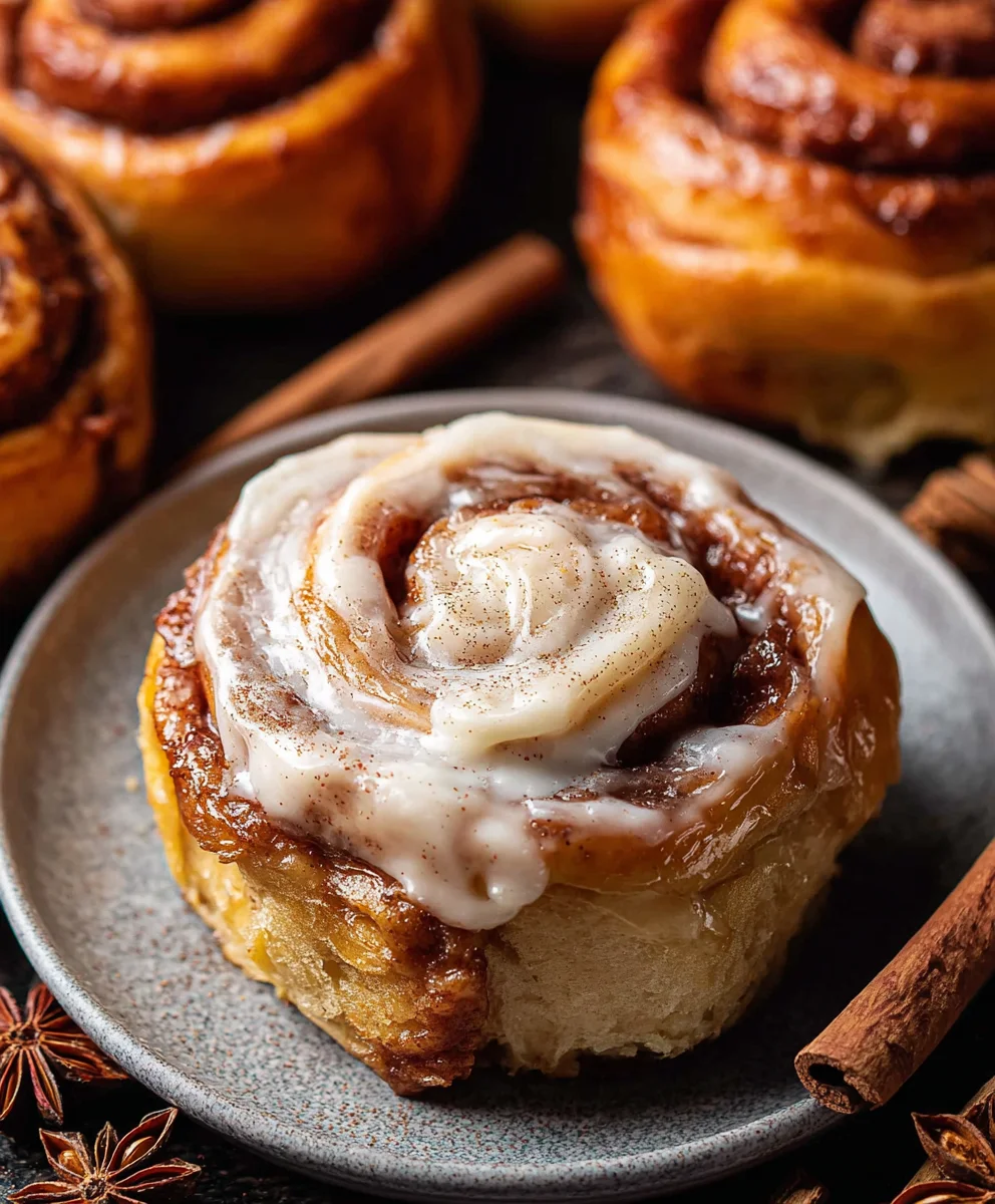 Warm Apple Cinnamon Rolls - Cozy Fall Treat