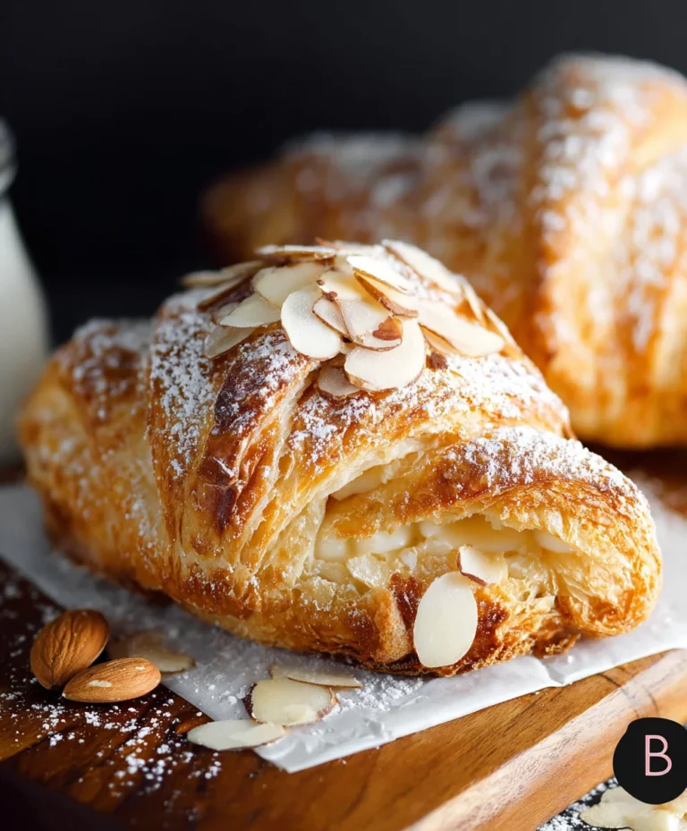 Almond Cream Croissants – Delicious French Pastry Recipe