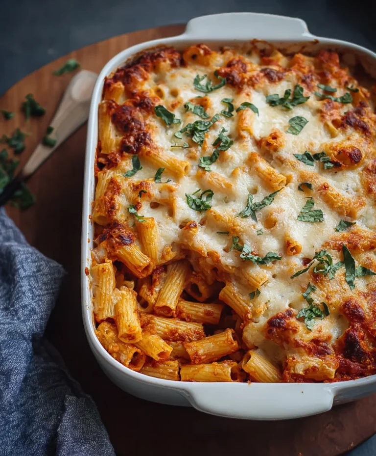 Easy Three Cheese Baked Ziti Recipe – Comfort Food