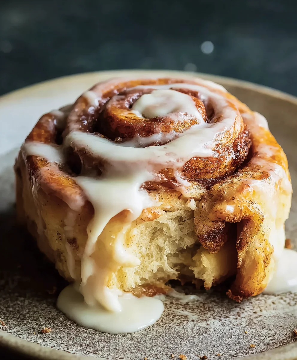 Gooey Cinnamon Rolls with Heavy Cream-Easy Recipe