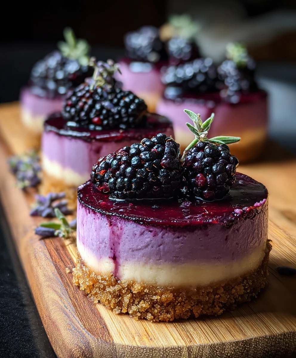 Luscious Blackberry Lavender Cheesecake Recipe-Easy & Delicious