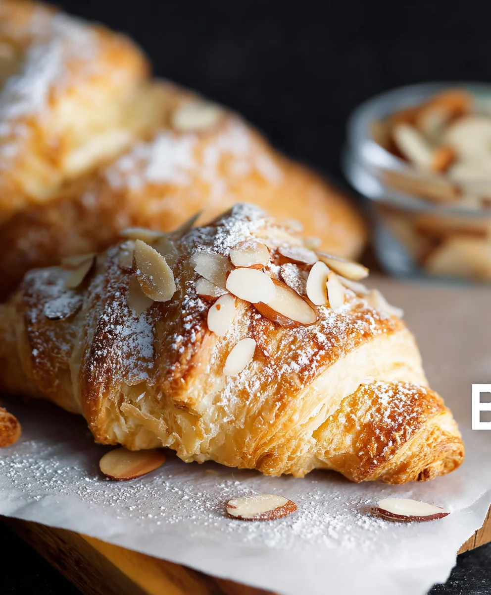 Almond Cream Croissants - Delicious French Pastry Recipe