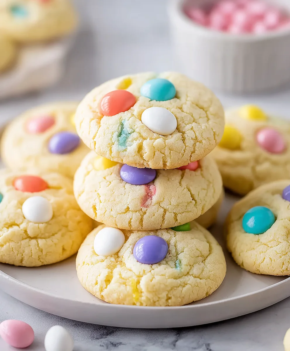 Easy Easter Cake Mix Cookies-Festive & Fun Treats