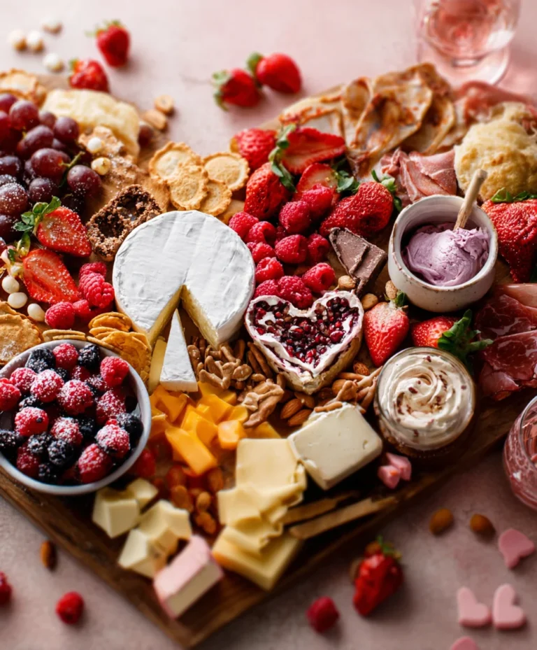 Non-Non-Non-Alcoholic Alternativeic Vnon-alcoholic alentine’s Charcuterie Board Ideas