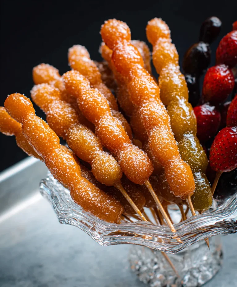 Easy Tanghulu Recipe – Sweet & Crunchy Fruit Skewers