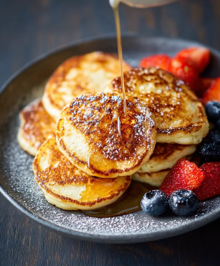 Fluffy Cottage Cheese Pancakes – Easy & Delicious Recipe