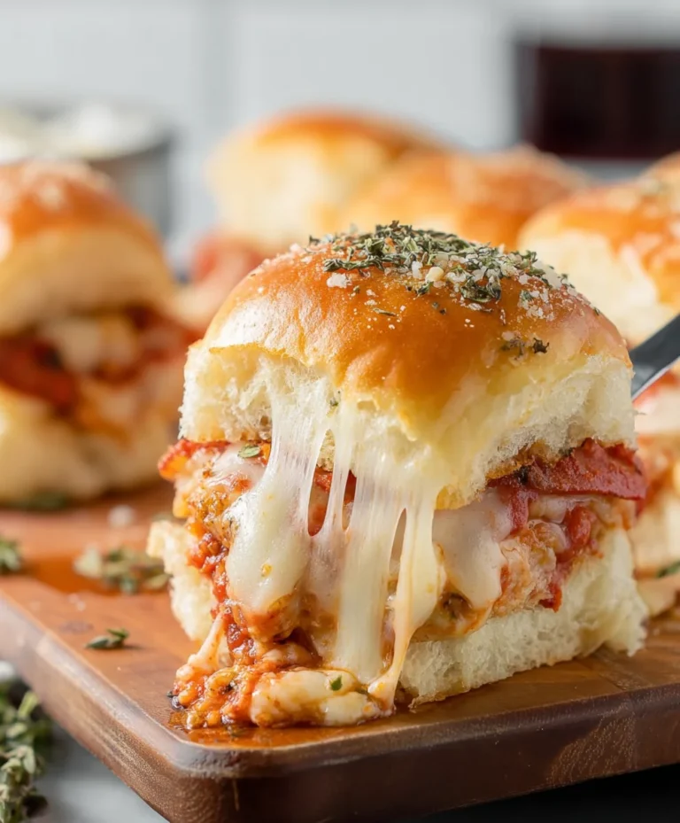 Easy Beef Pizza Sliders – Crowd Pleaser Recipe
