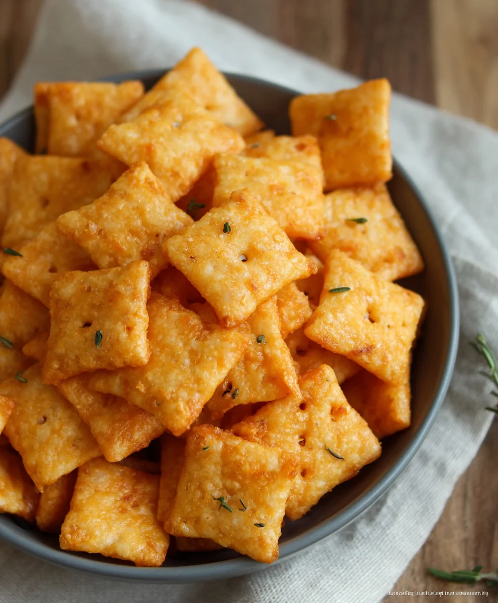 Gluten-Free Cheez-Its - Deliciously Cheesy Snack Recipe