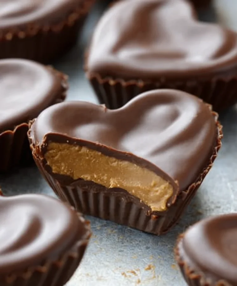 Chocolate Peanut Butter Vonn-alcoholic valentine Heart Non-Non-Non-Alcoholic Alternative Treat