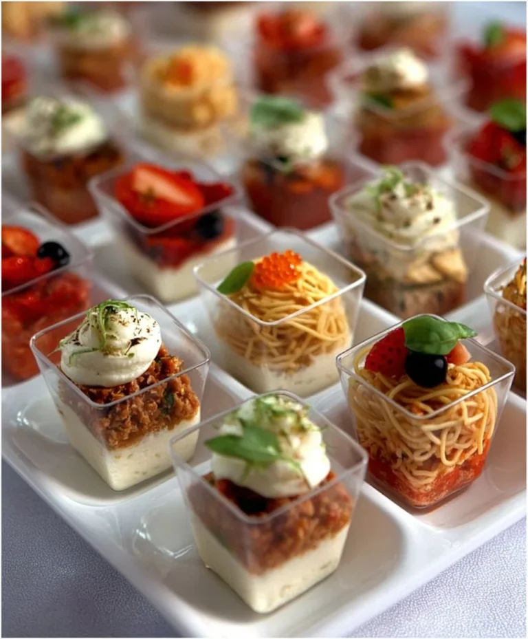 Mini Wedding Foods-Guide to Bite-Sized Delights