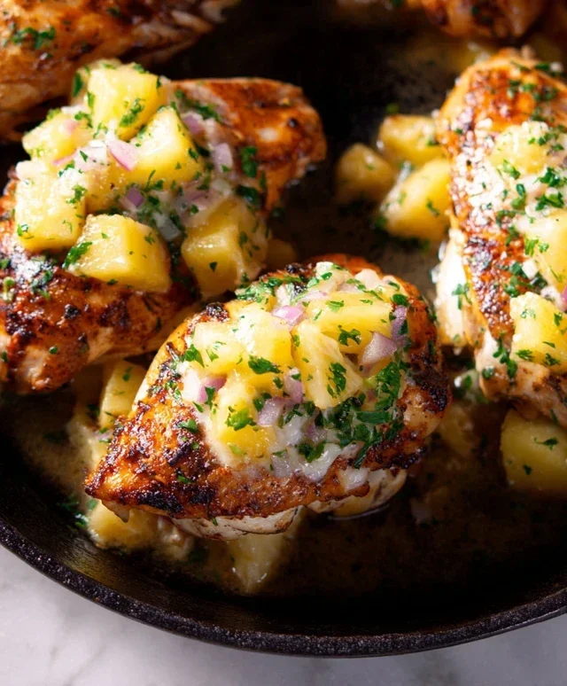 Pineapple Baked Chicken