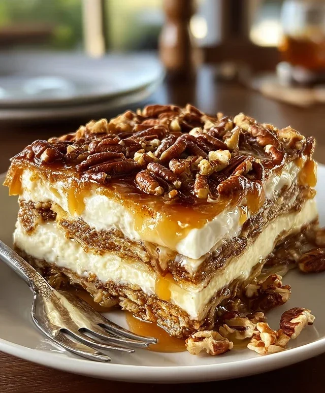 Pecan Pie Lasagn