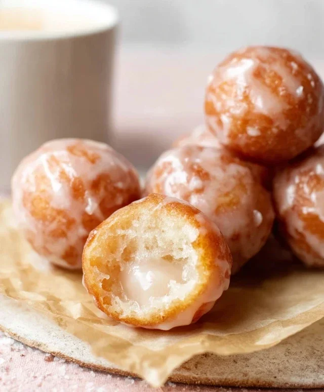 Easy Keto Glazed Donut Balls