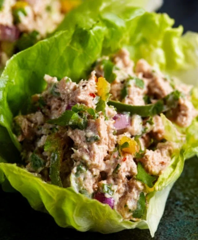 Tuna Lettuce Wraps