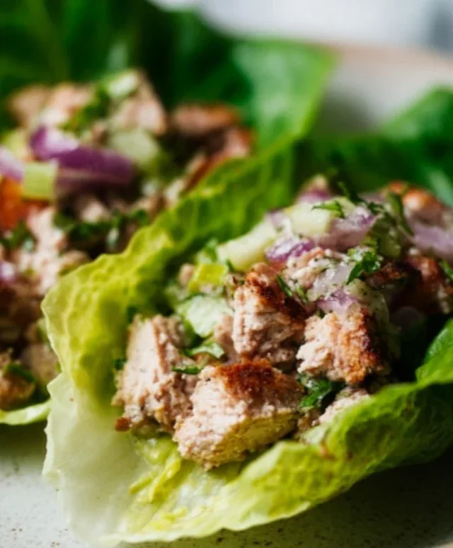 Tuna Lettuce Wraps