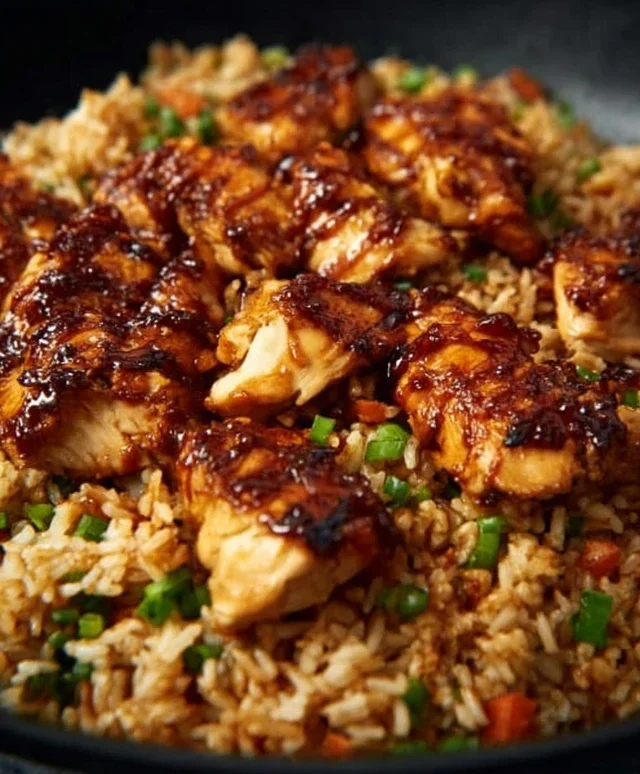 One-Pan Bold Honey BBQ Chicken Rice