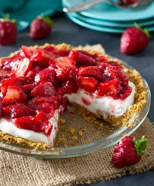Strawberry Cream Cheese Pie