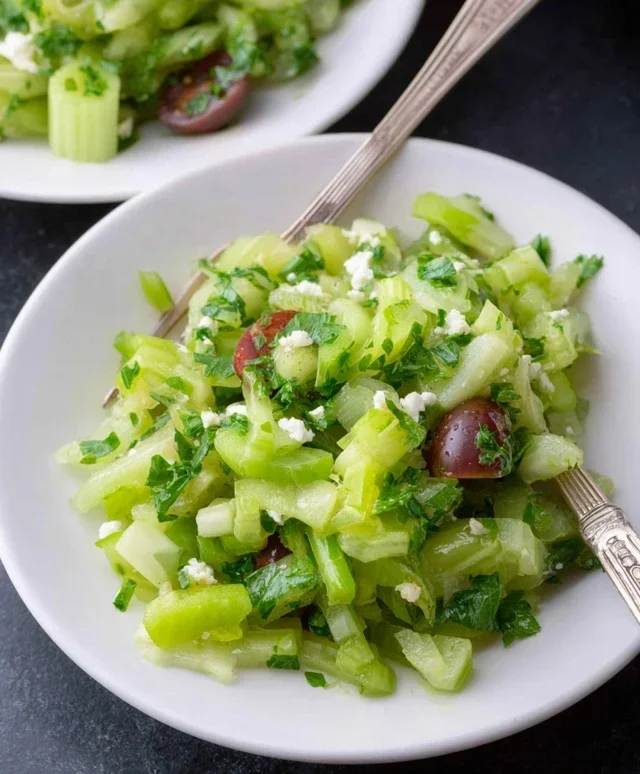 Mediterranean Celery Salad