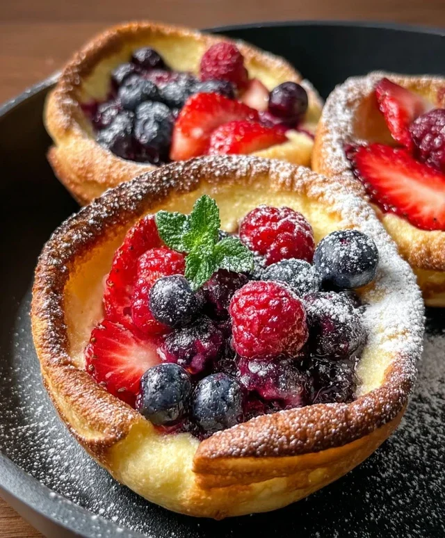 Mini Berry Dutch Babies