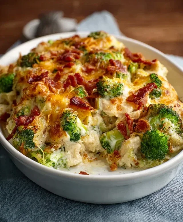 Easy Low Carb Chicken Casserole