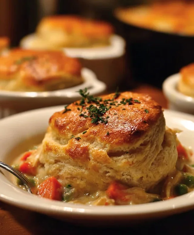 red lobster biscuit chicken pot pie