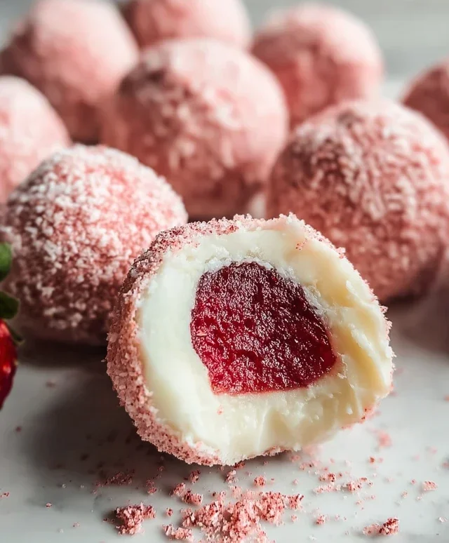 Strawberry Truffles
