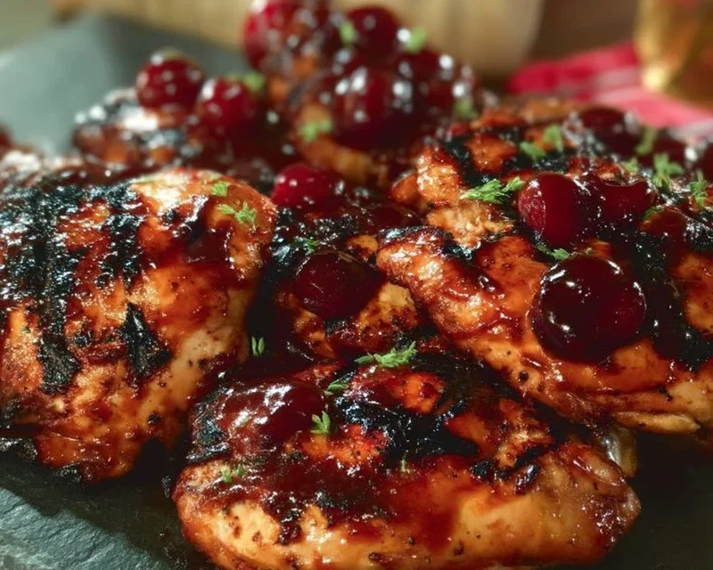 Cherry Dr. Pepper Grilled Chicken